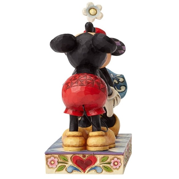 NEW Disney Mickey and Minnie Mouse “Smooch for my Sweetie” Kissing Figurine - Picture 4 of 5